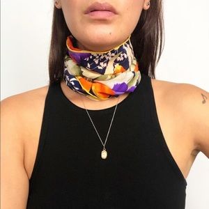 Vintage silk scarf